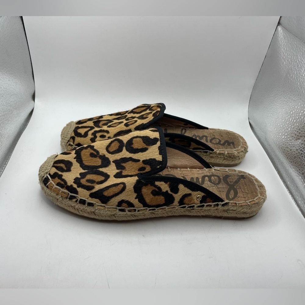 Sam Edelman Kerry cheetah print mules size 6.5